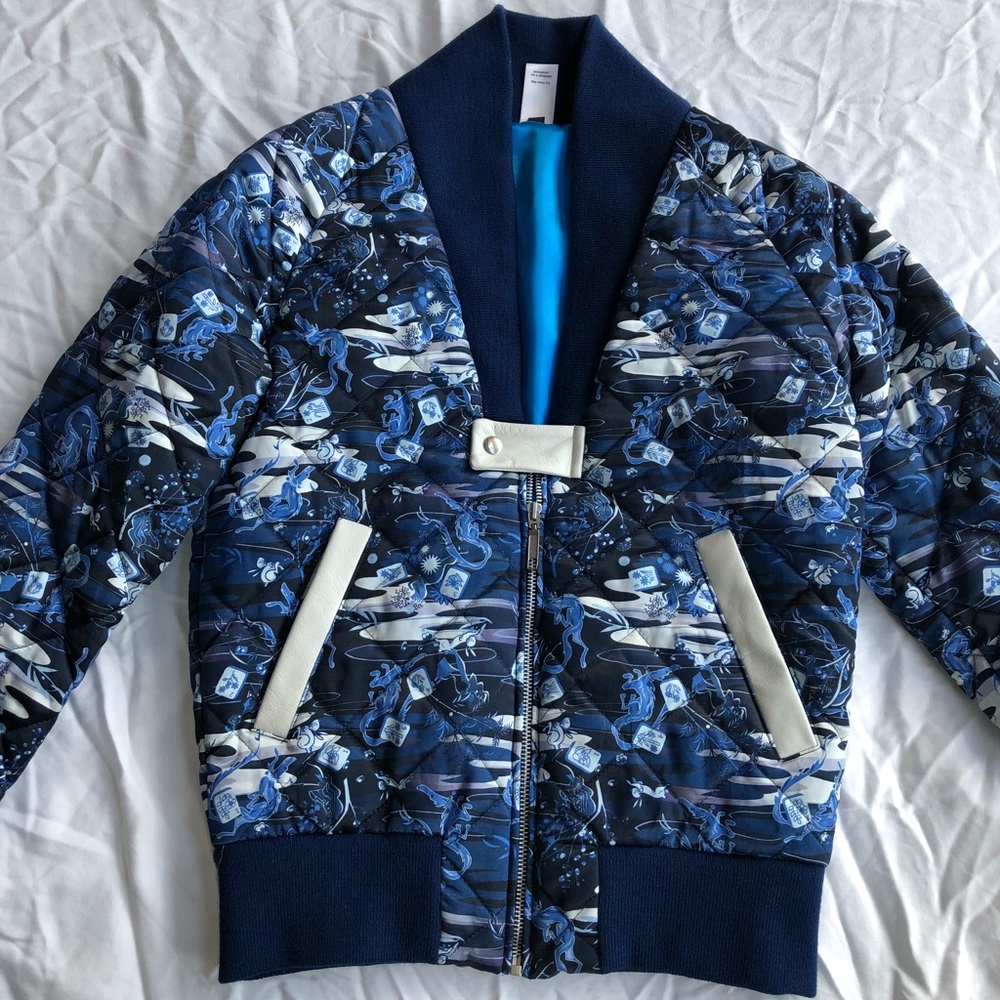 Amazing Jake Chinoiserie Bomber Jacket